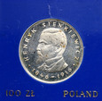 Polska, PRL, 100 złotych 1977, Henryk Sienkiewicz