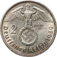 Niemcy, III Rzesza, 2 marki 1939 E, Hindenburg
