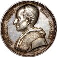 Watykan, Leon XIII, srebrny medal z XIX roku pontyfikatu 1896