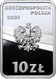 Polska, III RP, 10 złotych 2021, Ignacy Daszyński #M