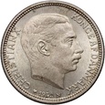 #B03# Dania, Chrystian X, 2 korony 1930, 50. Rocznica Urodzin Króla