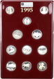 Polska, III RP, komplet srebrnych monet z lat 1995-2023, #BM