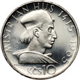 Czechosłowacja, 10 koron 1965, Jan Hus, Proof