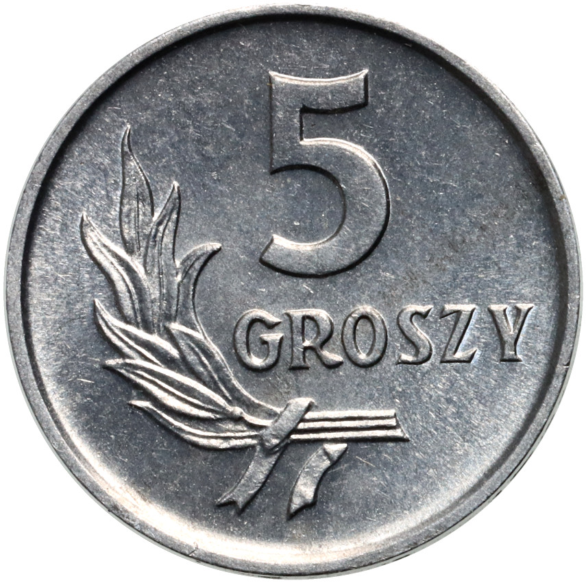 7. Polska, PRL, 5 groszy 1960