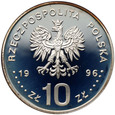 III RP, 10 złotych 1996, 200-lecie powstania Mazurka Dąbrowskiego