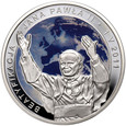 518. Polska, 20 złotych 2011, Beatyfikacja Jana Pawła II