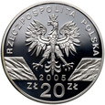1720. Polska, III RP, 20 złotych 2005, Puchacz