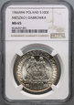 #AJ# Polska, 100 złotych 1966, Mieszko i Dąbrówka, NGC MS65