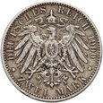 Niemcy, Prusy, Wilhelm II, 2 marki 1893 A