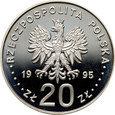 Polska, III RP, 20 złotych 1995, Katyń - Miednoje - Charków