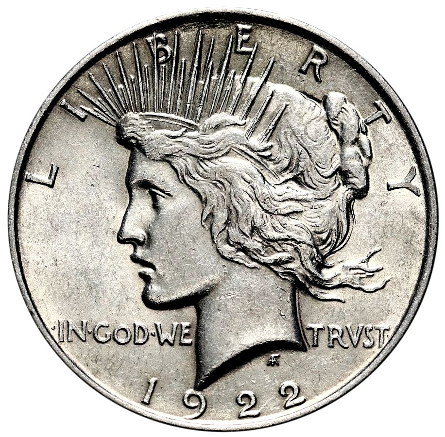 31. USA, 1 dolar 1922, Peace
