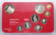 Szwajcaria, zestaw 9 monet od 1 rappena do 10 franków 2004 (proof)