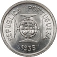 Portugalia, Indie Portugalskie, 1 rupia 1935