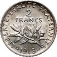 #AJ# Francja, 2 franki 1918