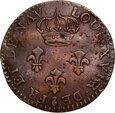 #AT# Gujana Francuska, Ludwik XVI, 2 sous 1789 A, Paryż