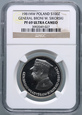 #AO# Polska, 100 zł 1981, Władysław Sikorski, NGC PF69