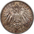 Niemcy, Prusy, Fryderyk I, 2 marki 1901, 200-lecie Prus