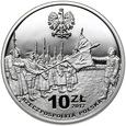 Polska, III RP, 10 zł 2017, 100-lecie Komitetu Narodowego Polskiego