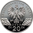 Polska, III RP, 20 złotych 2003, Węgorz europejski