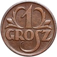 #AY# 17. Polska, II RP, 1 grosz 1933