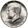08. USA, 1/2 dolara 1964 D, John F. Kennedy