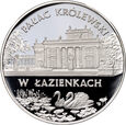 Polska, III RP, 20 złotych 1995, Pałac Królewski w Łazienkach