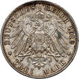 Niemcy, Badenia, Fryderyk II, 3 marki 1912 G