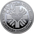 #AS# Polska, III RP, 10 złotych 2021, 30-lecie Caritas Polska 