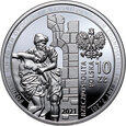 #AS# Polska, III RP, 10 złotych 2021, 30-lecie Caritas Polska 