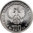 Polska, PRL, 100 złotych 1978, Ochrona Środowiska, Łoś