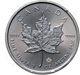 Kanada, 5 dolarów 2022, Liść klonu, 1 uncja srebra