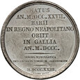 Francja, Niccolo Piccini, medal portretowy, 1823