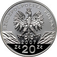 Polska, III RP, 20 złotych 2007, Foka szara