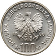 Polska, PRL, 100 złotych 1980, Jan Kochanowski, Próba