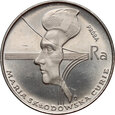 #AN# Polska, PRL, 100 zł 1974, Skłodowska-Curie, próba, nikiel