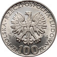 #AN# Polska, PRL, 100 zł 1974, Skłodowska-Curie, próba, nikiel