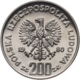 #AM# PRL, 200 zł 1980, Olimpiada Lake Pacid, próba, nikiel