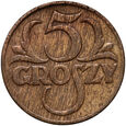 584. Polska, II RP, 5 groszy 1934