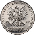 #AM# PRL, 20000 zł 1989, Mistrzostwa Świata Włochy, próba, nikiel