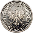 Polska, 200000 złotych 1994, Zygmunt I Stary, półpostać
