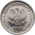 #AM# Polska, PRL, 100 zł 1977, Żubr, próba, nikiel