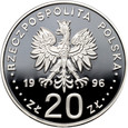 Polska, III RP, 20 złotych 1996, Tysiąclecie miasta Gdańska