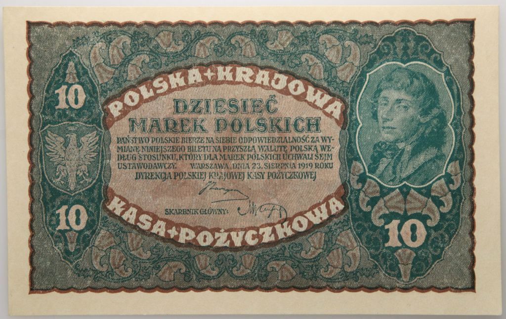 03. Polska, 10 mkp 1919,  II seria DA