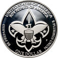 USA, 1 dolar 2010 P, 100 lat Skautingu Stanów Zjednoczonych