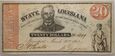 USA, Luizjana, Shreveport, 20 dolarów 1863  #AI#