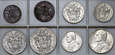Watykan, Pius XI, 8 monet (od 5 centisimi do 10 lirów) 1933-1934