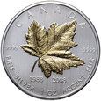 4. Kanada, 5 dolarów 2008, Liść klonu