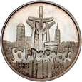 Polska, III RP, 100000 złotych 1990, Solidarność, Typ A 
