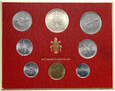 37. Watykan, zestaw 8 monet, od 1 do 500 lirów, 1978