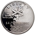 USA, dolar 2002 P, Olimpiada w Salt Lake City